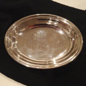 Classic Pewter Lipped Dish/Tray - Made in Sheffield